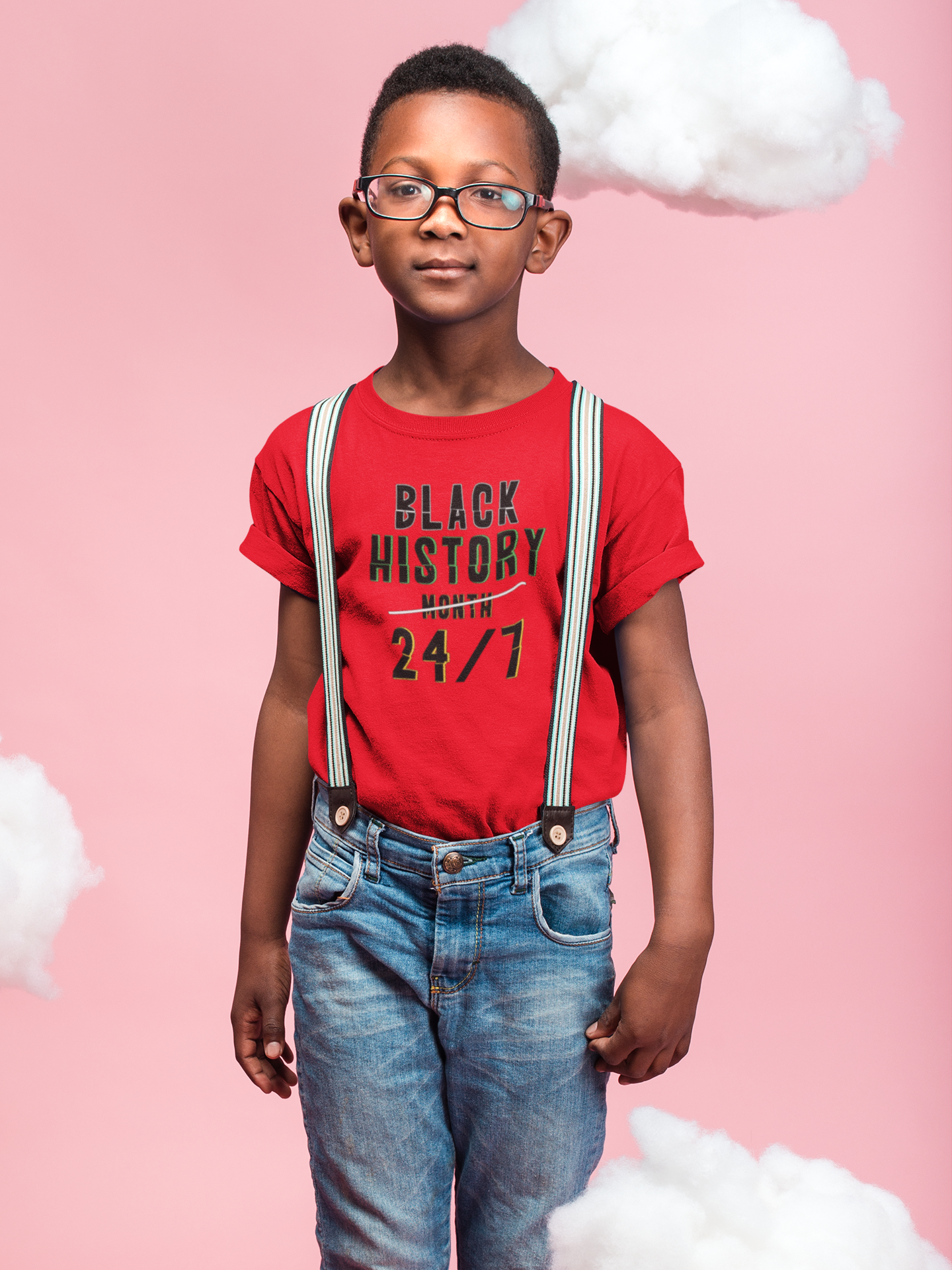 Black History Month 24/7 T-shirt