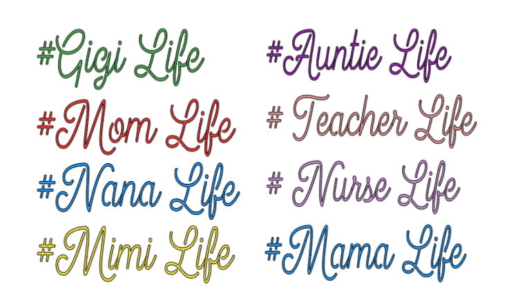 Name decals