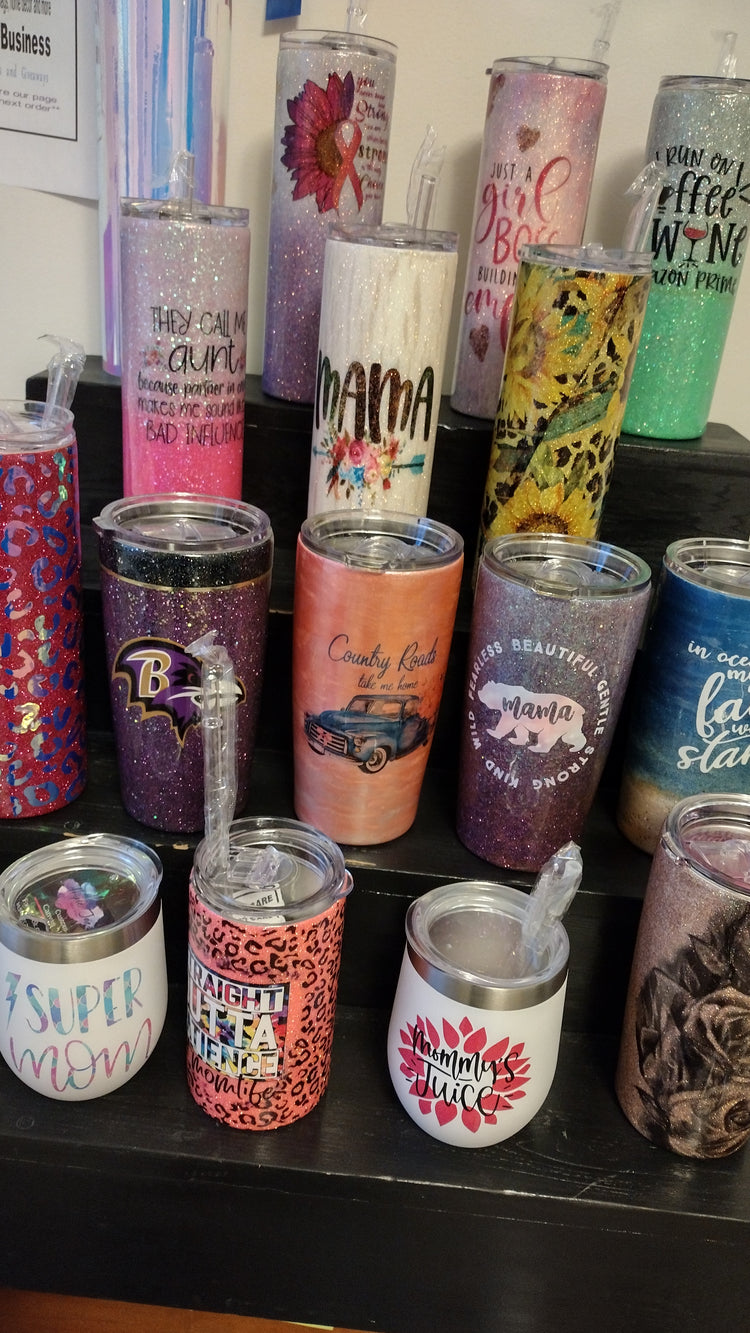 Custom Drinkware-Made to Order