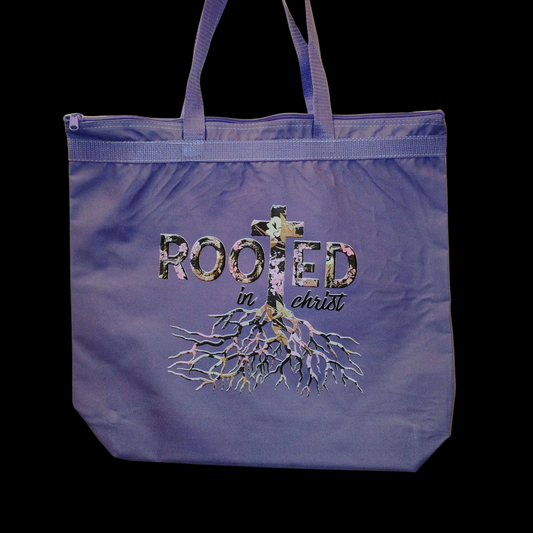 "Rooted in Christ"- Tote bag