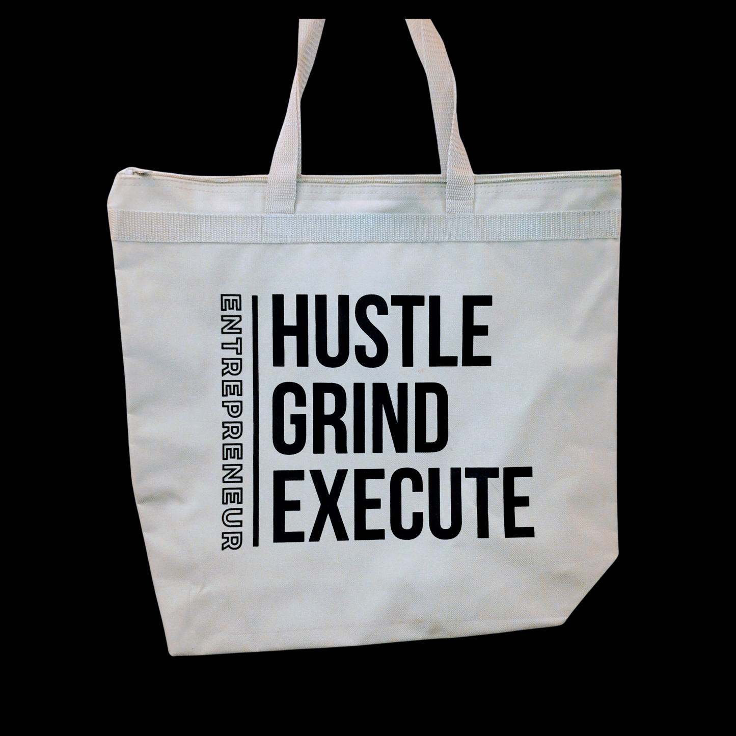 "Hustle Grind Execute"- Tote bag