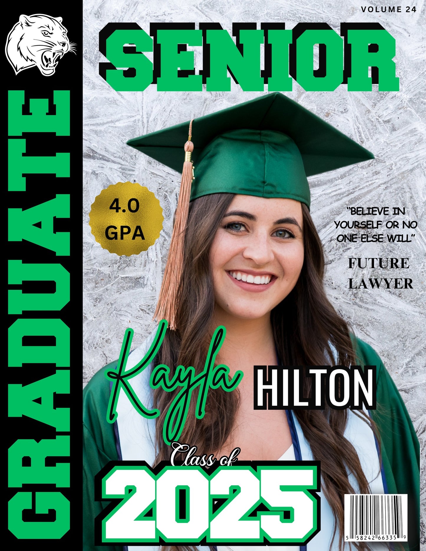 Graduation Magazine Cover/Flyer