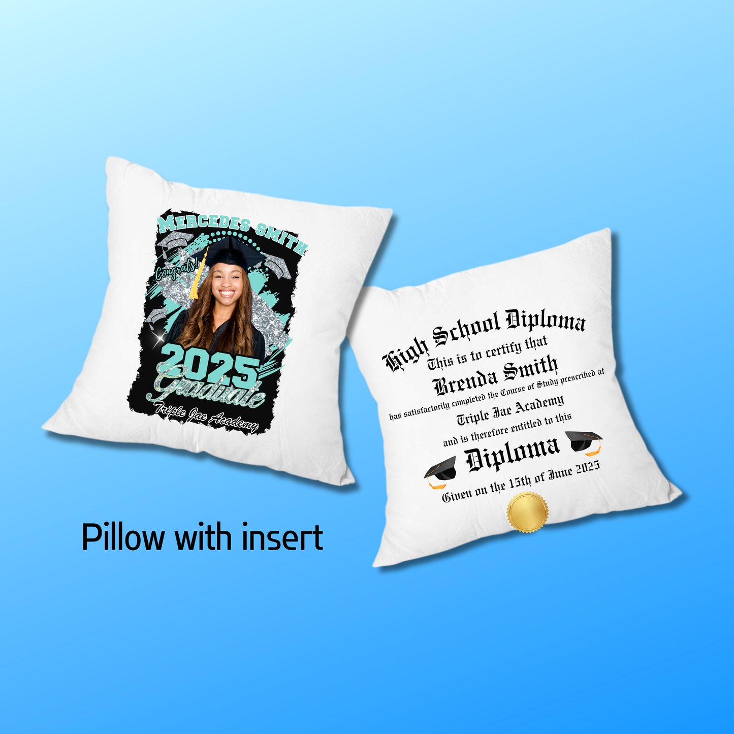 Custom Graduation Pillow