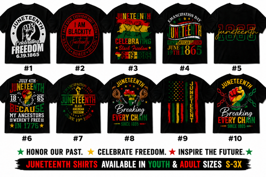 Juneteenth T-Shirts
