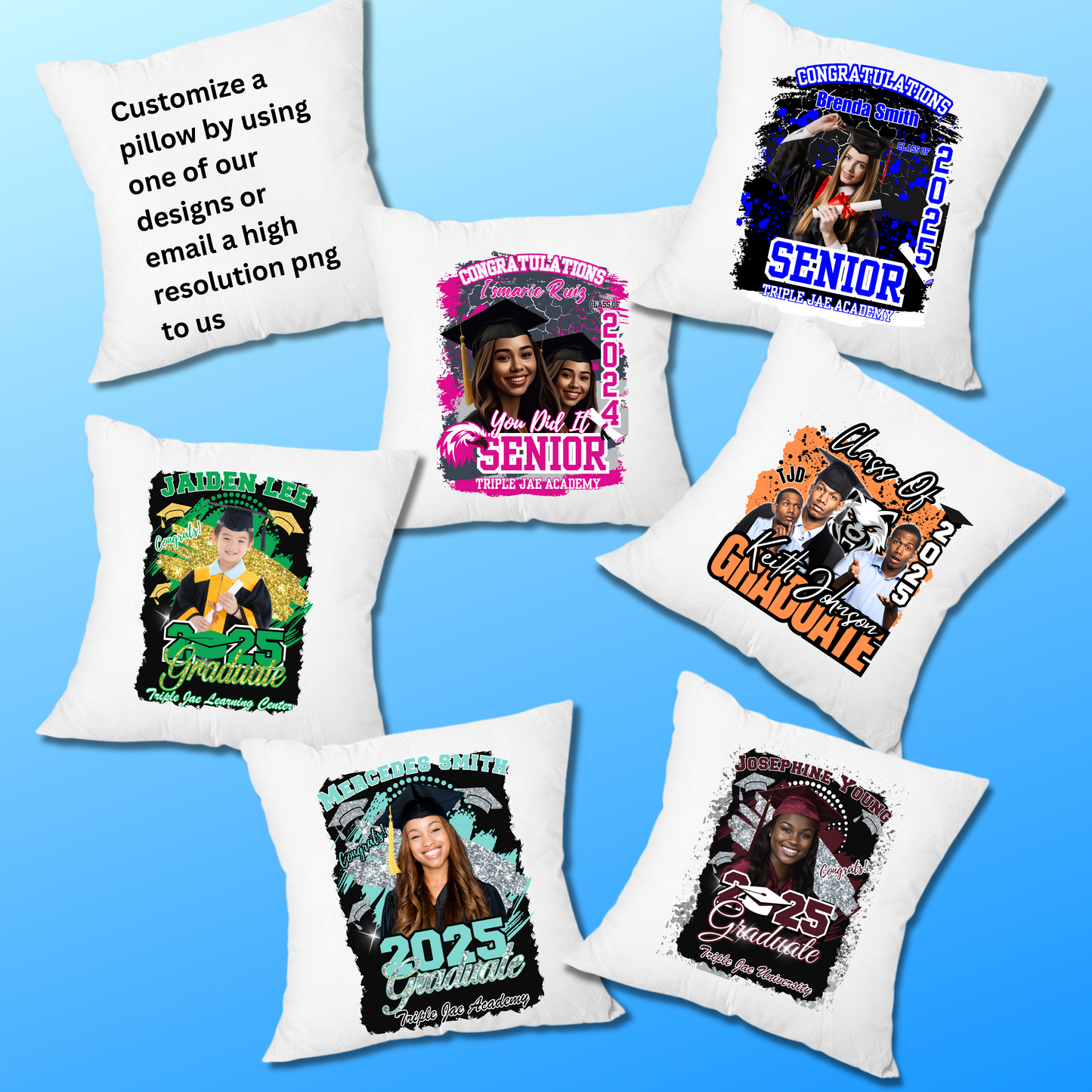 Custom Graduation Pillow