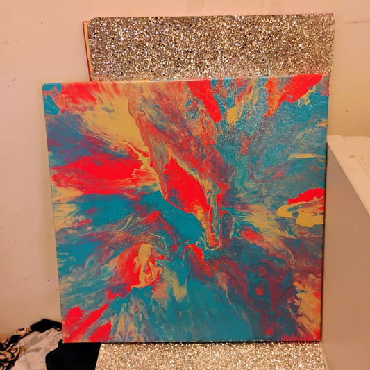 "Starburst" canvas