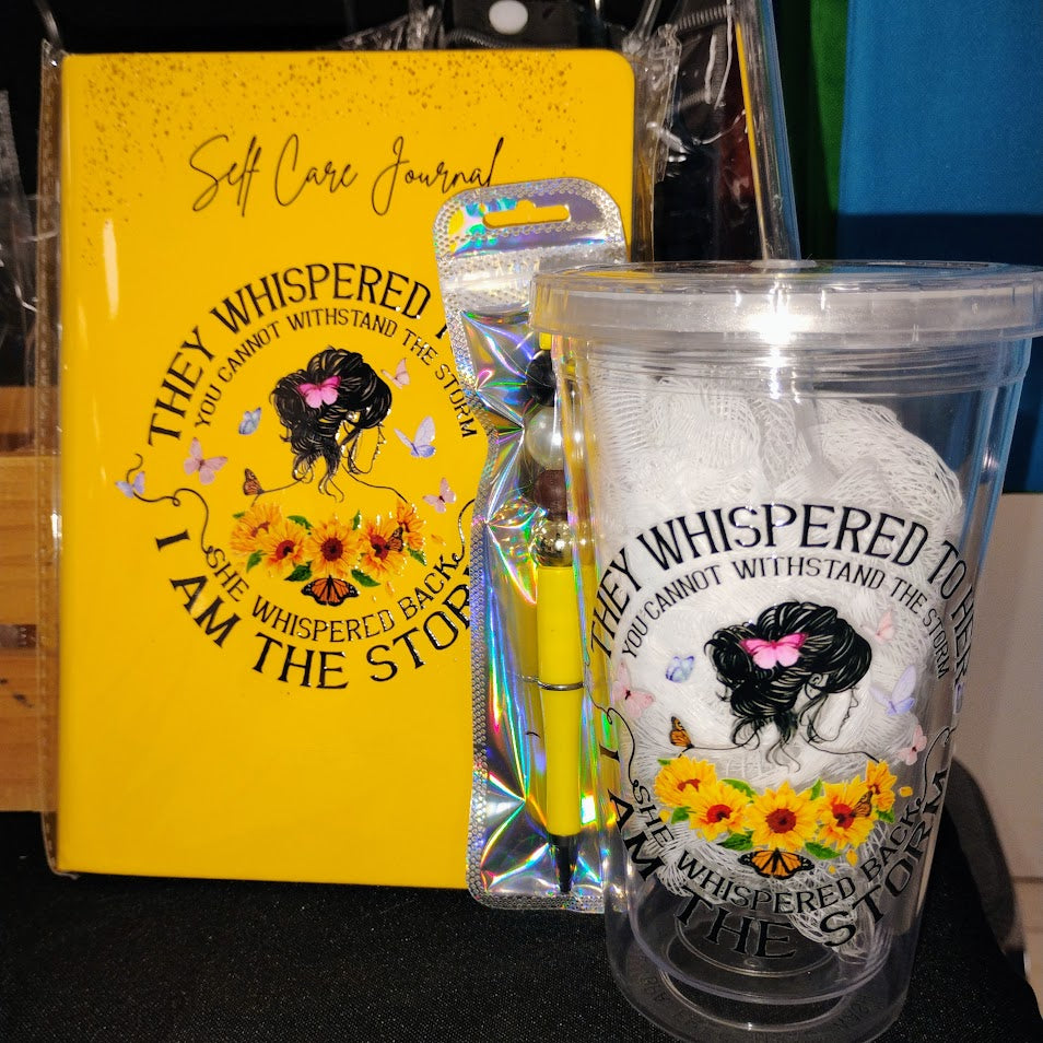 "Stronger than the Storm" Journal Set