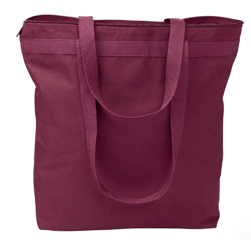 Custom Zippered Tote bags