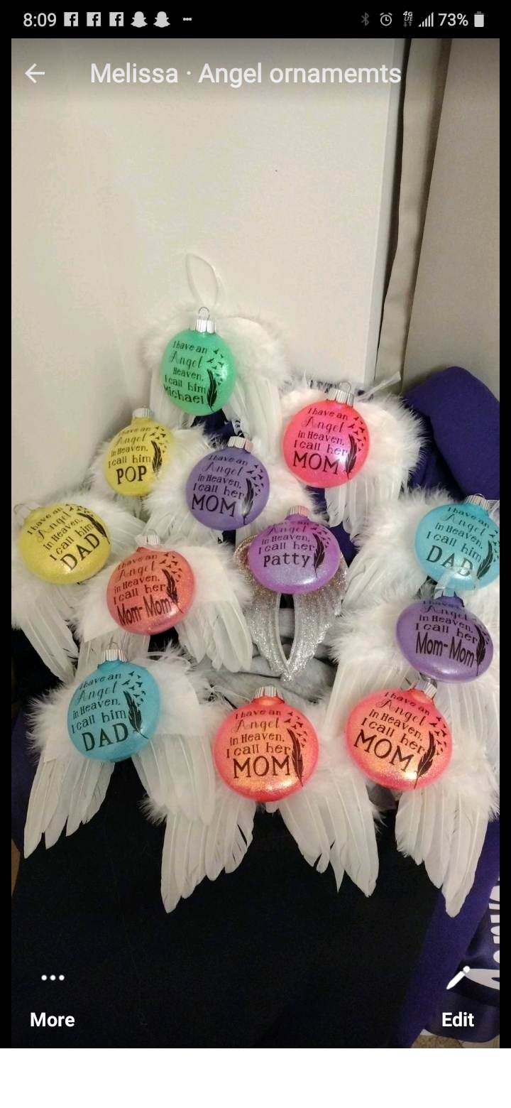 Custom Memorial ornaments