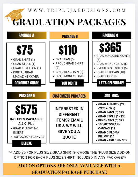 Graduation packages