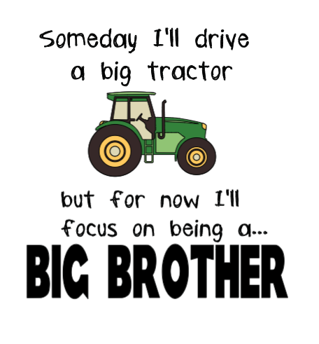 Tractor Sibling shirts