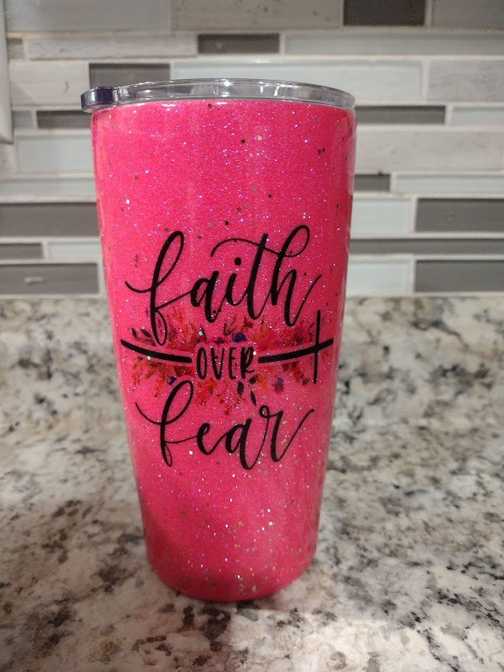 Glitter Tumbler- single color