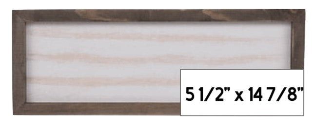 Custom Rustic Frames