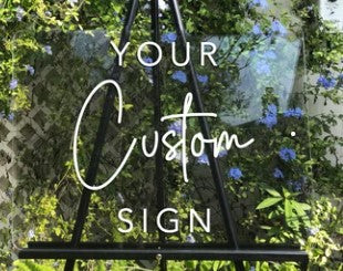 Custom Acrylic Signs