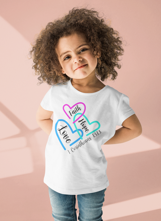 Faith Hope Love T- Shirt