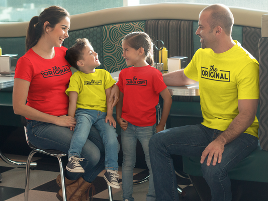 Original/Carbon copy T-shirt set