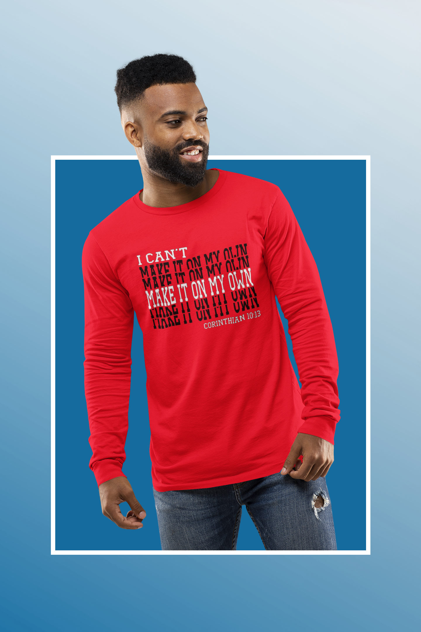 I can't make it on my own T-shirt