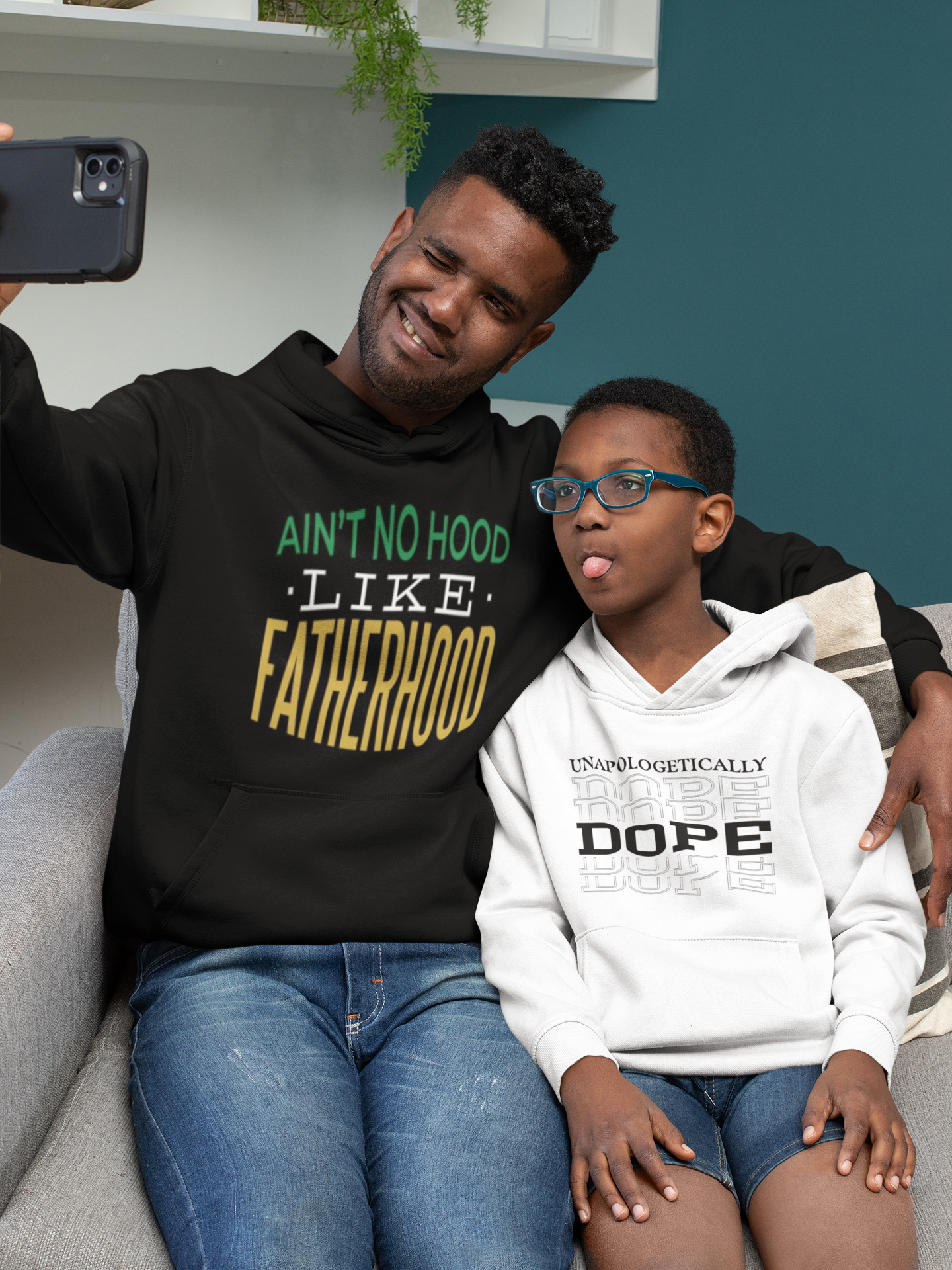 Ain't no Hood like Fatherhood T- Shirt