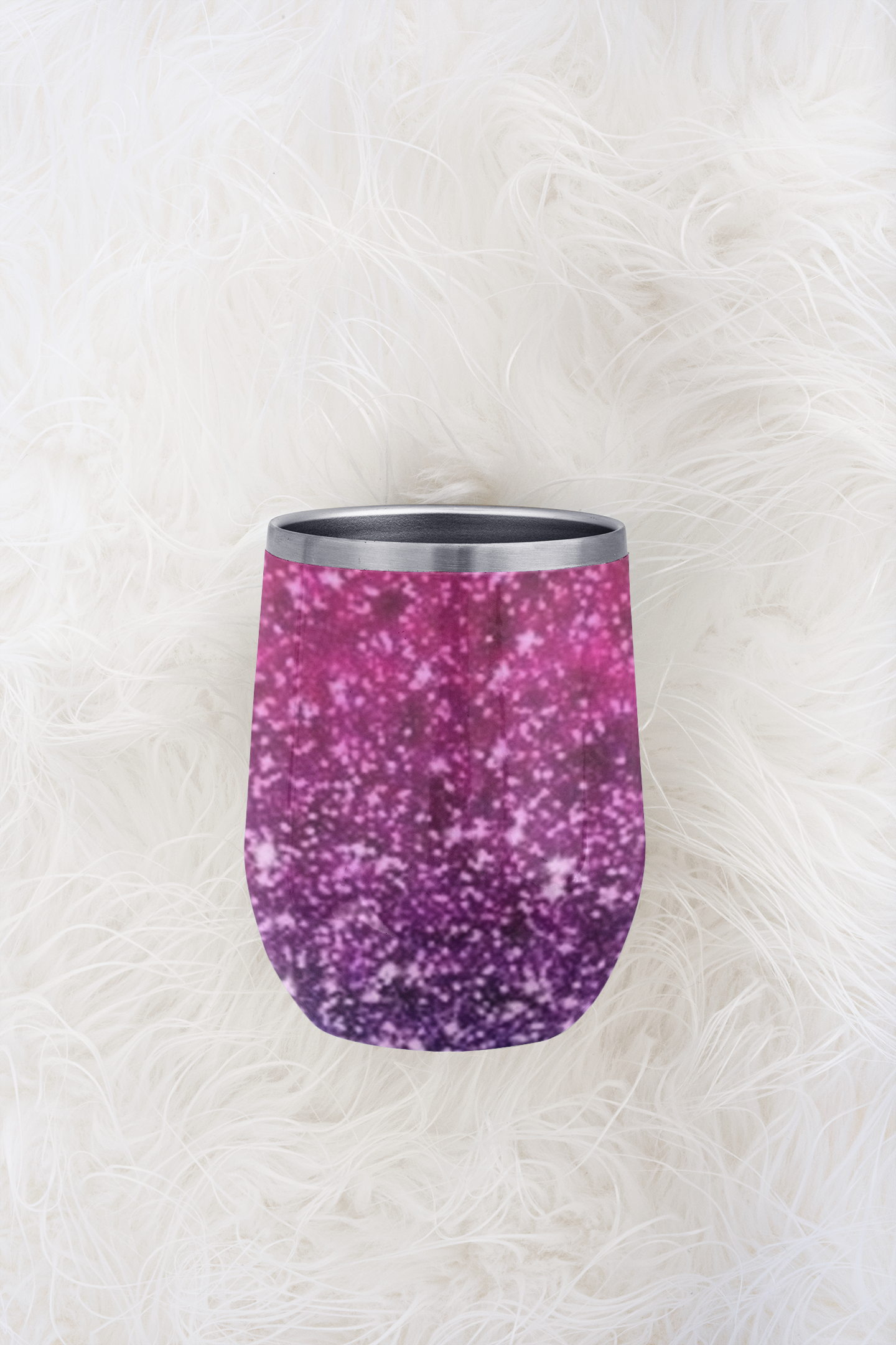 Glitter Wine Tumbler
