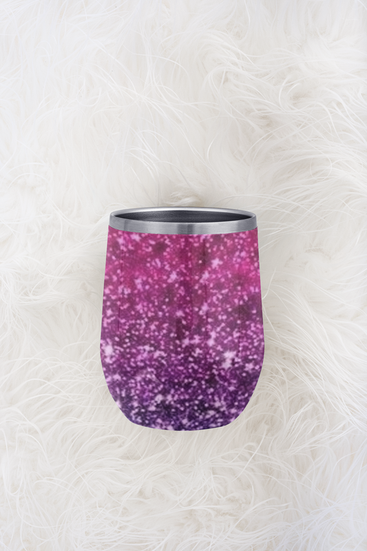 Glitter Wine Tumbler