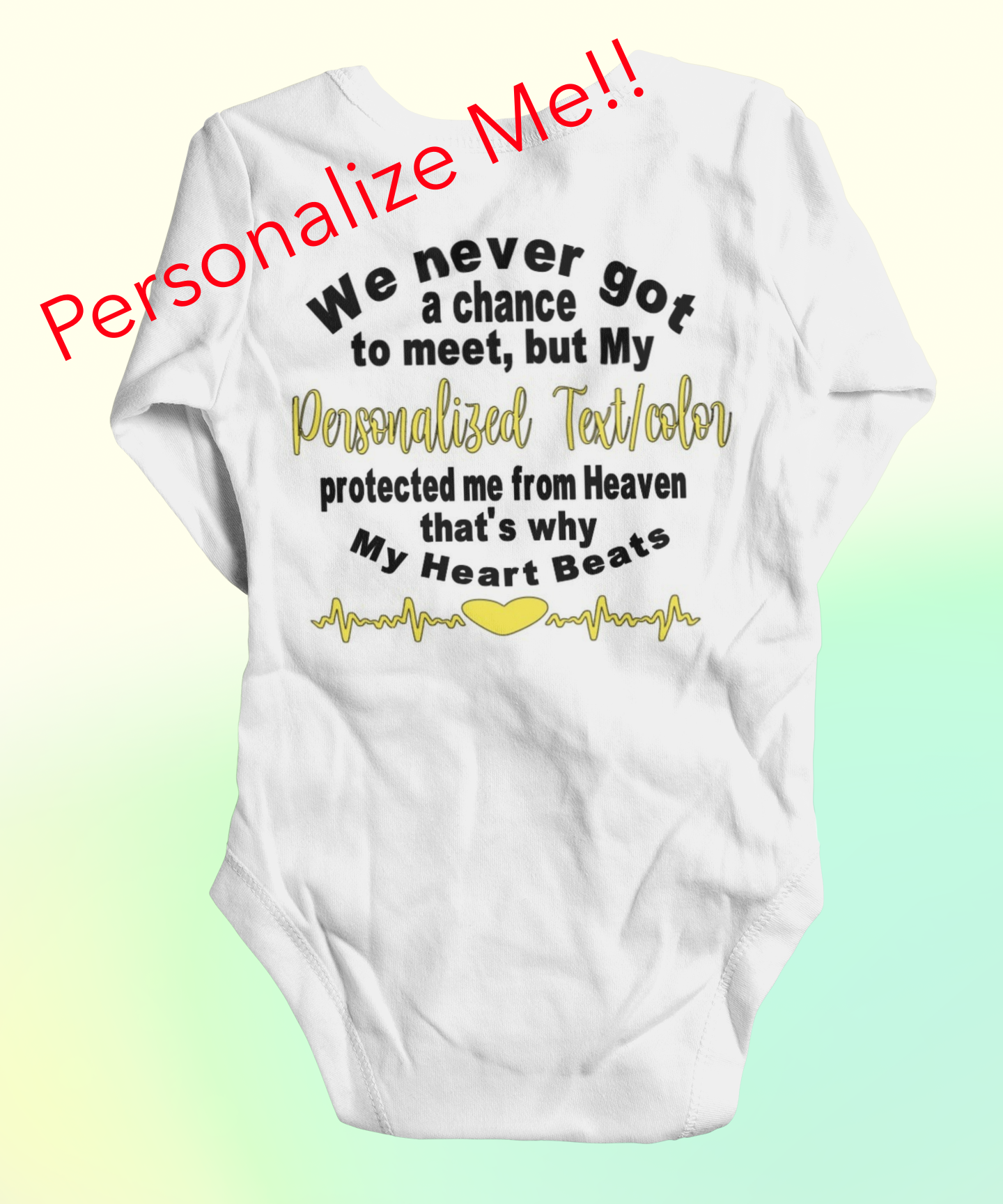 We never got a Chance to Meet- Onesie