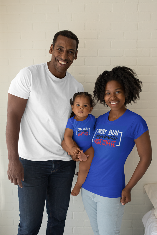 Messy Buns/Bed Head T-shirt set