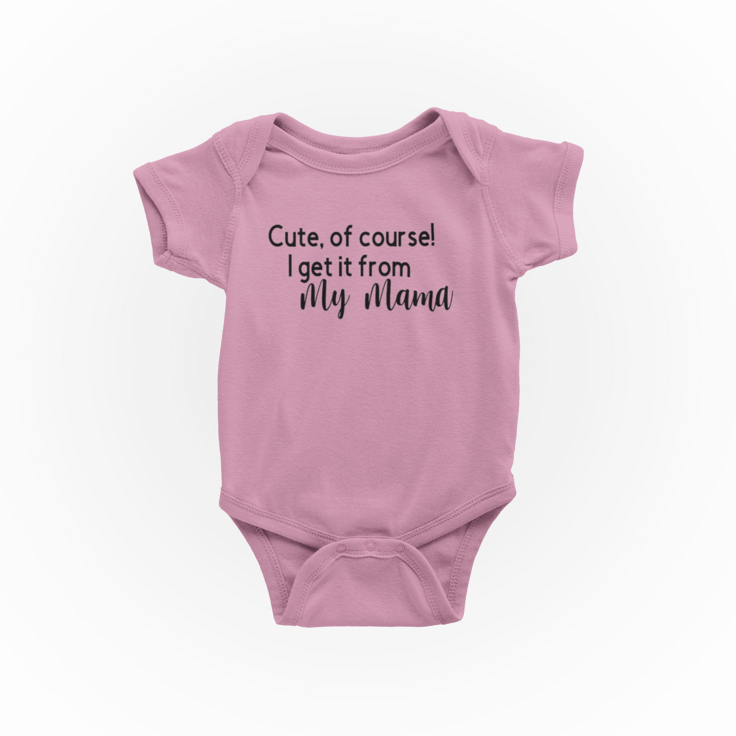 Infant girl onesie set