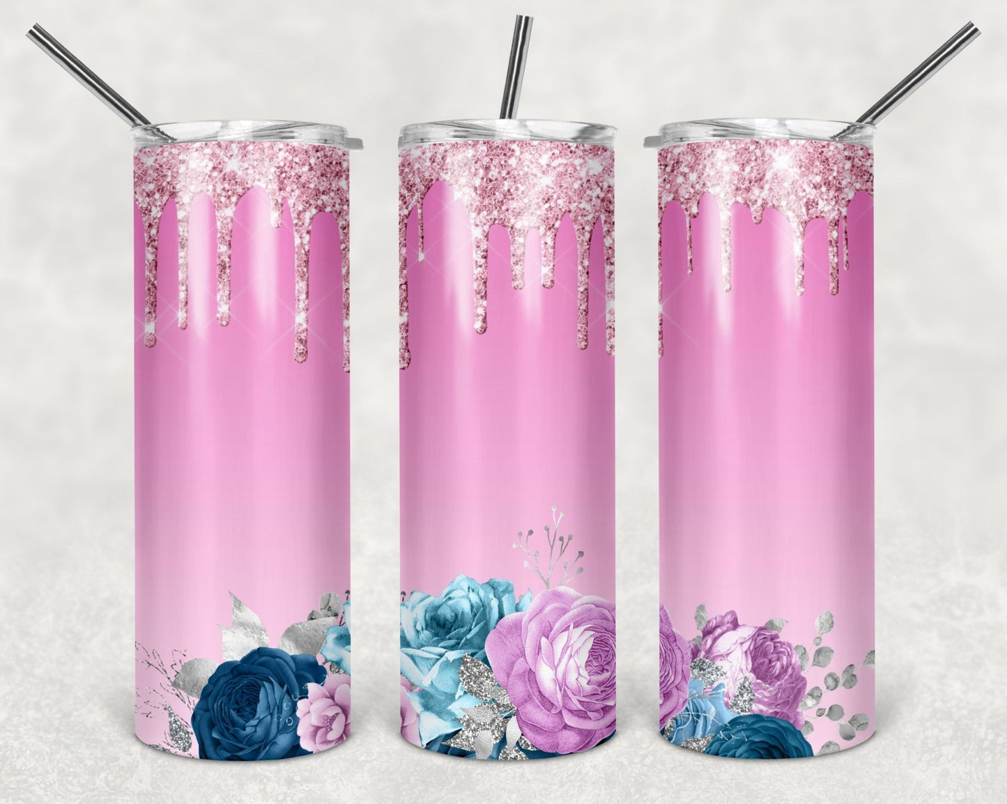 Full wrap Glitter Tumblers