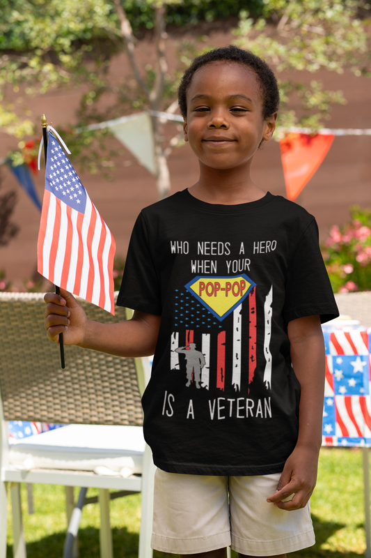 " Who needs a Hero" -Personalized T-shirt