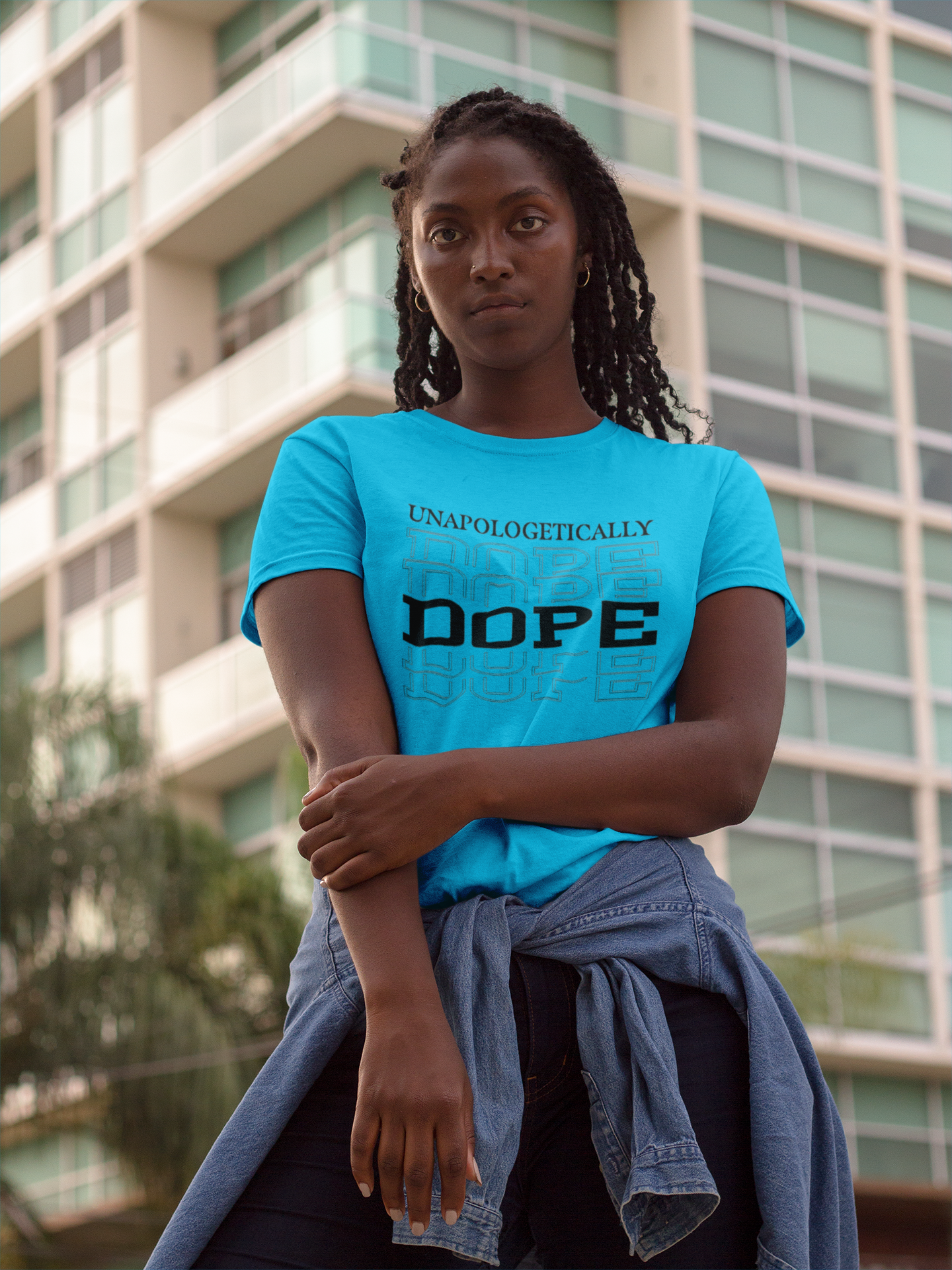 Unapologetically Dope- women's T-shirt